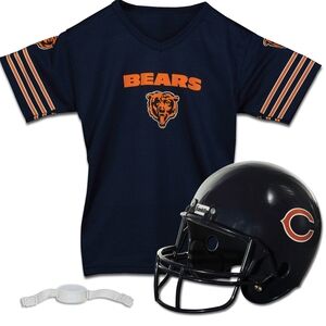 Franklin Sports Chicago Bears Helmet & Jersey Set